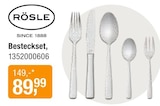 Besteckset Angebote von Rösle bei Opti-Wohnwelt Bremerhaven für 89,99 €