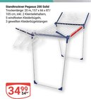 Standtrockner Pegasus 200 Solid Angebote bei GLOBUS Wiesbaden für 34,99 €