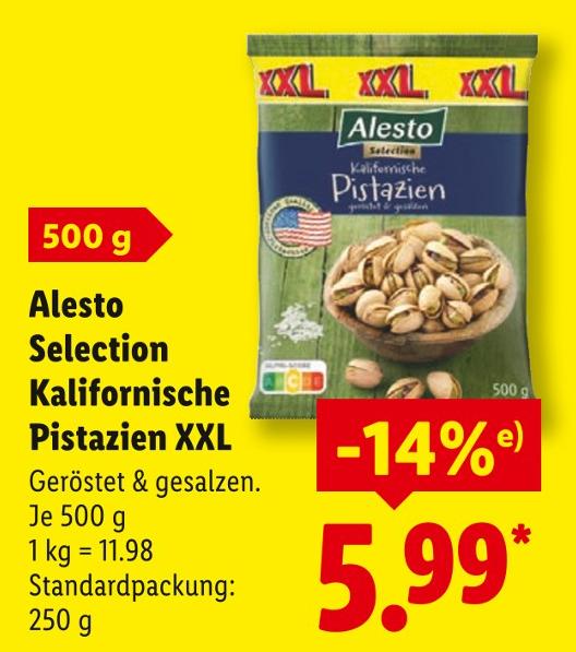Selection Kalifornische Pistazien XXL