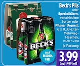 Pils oder Spezialitäten Angebote von Beck's bei EDEKA Gießen für 3,99 €