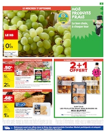 Prix et réduction Buffet dans le prospectus Carrefour Market en cours Offre Buffet dans le catalogue Carrefour Market du moment à la page 5