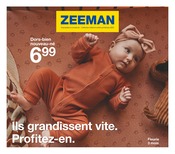 Prospectus Mode à bas prix de Zeeman, "Ils grandissent vite. Profitez-en.", valable du 01/01/2023 au 31/07/2023 