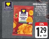 Aktuelles Crunchy Chips Smoky Paprika Angebot bei E center in Erlangen ab 1,29 €