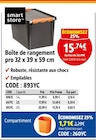 Boîte de rangement pro 32 x 39 x 59 cm - SMART STORE dans le catalogue Screwfix