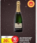 AOP Champagne Brut Grande Réserve - Nicolas Feuillatte en promo chez Intermarché Pamiers à 20,16 €