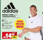 Herren T-Shirt Angebote von Adidas bei E center Stuttgart für 14,99 €