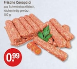 Frische Cevapcici im V-Markt Prospekt Frische Cevapcici von im aktuellen V-Markt Prospekt für 0,99 €