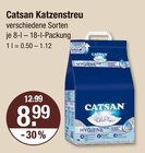 Katzenstreu Angebote von Catsan bei V-Markt Kaufbeuren für 8,99 €