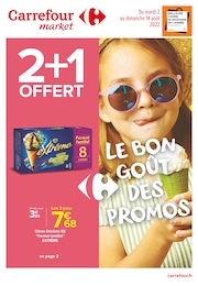 Carrefour Market Catalogue "Le bon goût des promos", 40 pages, Levallois-Perret, 02/08/2022 - 14/08/2022 Carrefour Market Catalogue "Le bon goût des promos", 40 pages, Levallois-Perret, 02/08/2022 - 14/08/2022