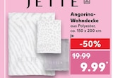 Angorina-Wohndecke im Kaufland Prospekt Angorina-Wohndecke von JETTE im aktuellen Kaufland Prospekt für 9,99 €