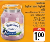 Joghurt oder Joghurt mild bei nah und gut im Trautskirchen Prospekt für 1,00 €