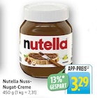 Aktuelle Nutella Angebote bei E center in Heidenheim (Brenz) Aktuelles Nuss-Nugat-Creme Angebot bei E center in Heidenheim (Brenz) ab 3,29 €