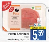 Puten-Schnitzel von Gut & Günstig im aktuellen EDEKA Prospekt für 5,59 €