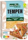 Soja-Tempeh Sesam-Knoblauch im Angebot bei REWE in Braunschweig Soja-Tempeh Sesam-Knoblauch Angebote von REWE Bio bei REWE Braunschweig für 2,99 €