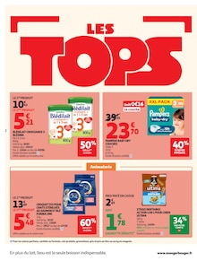 Catalogue Auchan Hypermarché de la semaine 32, "LES TOPS", page 2, 04/08/2026 - 16/08/2026 Prospectus Auchan Hypermarché en cours, "LES TOPS", page 2 sur 42