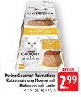 Gourmet Revelations Mousse mit Huhn Angebote von Purina bei E center Singen für 2,99 €