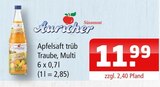 Getränke Oase - Apfelsaft trüb Traube, Multi Angebot im Prospekt Apfelsaft trüb Traube, Multi bei Getränke Oase im Prospekt "" für 11,99 €
