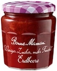 Weniger Zucker, mehr Frucht Konfitüre Erdbeere von Bonne Maman im aktuellen REWE Prospekt