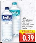 Mineralwasser von Hella für 0,39 € bei E center im Angebot Mineralwasser von Hella im aktuellen E center Prospekt