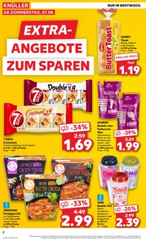Aktueller Kaufland Prospekt "EXTRA-ANGEBOTE" Seite 2 von 8 Seiten