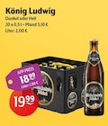 Dunkel Angebote von König Ludwig bei Getränke Hoffmann Ibbenbüren für 18,29 €