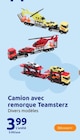 Camion avec remorque Teamsterz en promo chez Action Amiens à 3,99 €