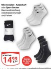 Sneaker-Socken im Angebot bei GLOBUS in Hofheim Sneaker-Socken Angebote von Nike bei GLOBUS Hofheim für 14,99 €