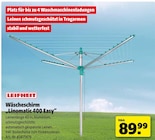 Wäscheschirm Linomatic 400 Easy im Angebot bei hagebau kompakt in Frankfurt Wäscheschirm Linomatic 400 Easy Angebote von Leifheit bei hagebau kompakt Frankfurt für 89,99 €