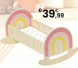 Mon lit à bascule en bois | 3 ans - JouéClub à Saint-Quentin Mon lit à bascule en bois | 3 ans en promo chez JouéClub Saint-Quentin à 39,99 €