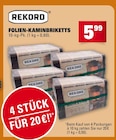 Folien-Kaminbriketts Angebote von Rekord bei Marktkauf Kirchheim für 5,99 €