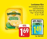 Käse bei nah und gut im Schwanfeld Prospekt für 1,49 €