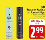 Haarspray, Haarlack im EDEKA Prospekt Haarspray, Haarlack von taft im aktuellen EDEKA Prospekt für 2,99 €
