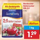 Gelierzucker XXL 2:1 im Angebot bei Netto Marken-Discount in Greifswald Gelierzucker XXL 2:1 Angebote von Nordzucker bei Netto Marken-Discount Greifswald für 1,29 €