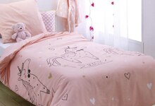 Parure housse de couette 140 x 200 cm + 1 taie d’oreiller licorne - Géant Casino à Nantes Parure housse de couette 140 x 200 cm + 1 taie d’oreiller licorne en promo chez Géant Casino Nantes à 15,00 €
