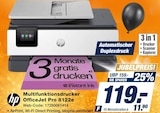 expert Demitz-Thumitz - Multifunktionsdrucker OfficeJet Pro 8122e Angebot im Prospekt Multifunktionsdrucker OfficeJet Pro 8122e bei expert im Demitz-Thumitz Prospekt für 119,00 €