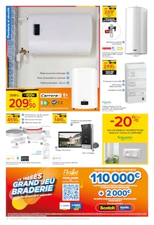 Prospectus Castorama de la semaine "LA TRÈÈÈS GRANDE BRADERIE" avec 2 pages, valide du 20/08/2025 au 01/09/2025 pour Colmar et alentours