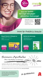 mea - meine apotheke Apotheken Prospekt der aktuellen Woche mit 4 Seiten, gültig von 01.10.2026 bis 31.10.2026, in Grimma und Umgebung Aktueller mea - meine apotheke Apotheken Prospekt in Grimma und Umgebung, "Unsere Oktober-Angebote" mit 4 Seiten, 01.10.2026 - 31.10.2026