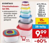 Frischhaltedosen-Set XXL im Angebot bei Netto Marken-Discount in Castrop-Rauxel Frischhaltedosen-Set XXL Angebote bei Netto Marken-Discount Castrop-Rauxel für 9,99 €