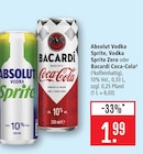 Vodka Sprite Angebote von Absolut bei Marktkauf Rottenburg für 1,99 €