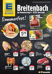 Aktueller E center Supermarkt Prospekt in Lohr und Umgebung, "Sommerfest!" mit 2 Seiten, 28.08.2025 - 30.08.2025
