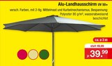 Zimmermann - Alu-Landhausschirm UV 50+ Angebot im Prospekt Alu-Landhausschirm UV 50+ bei Zimmermann im Prospekt Mehr als Du denkst! für 39,99 €