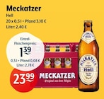 Meckatzer bei Getränke Hoffmann im Garzau-Garzin Prospekt für 1,39 €