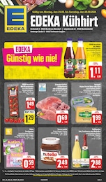 Aktueller EDEKA Prospekt, "Wir lieben Lebensmittel!", mit Angeboten der Woche, gültig von 23.09.2024 bis 23.09.2024