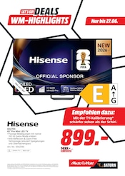 Fernseher im MediaMarkt Saturn Prospekt in Witten Aktueller MediaMarkt Saturn Prospekt mit Fernseher, "LET'S GO! DEALS WM-HIGHLIGHTS", Seite 2