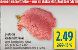 Rinderhüftsteaks im Angebot bei diska in Hof Rinderhüftsteaks Angebote bei diska Hof für 2,49 €