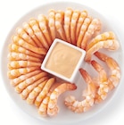 Éventail de crevettes en promo à 4,29 € chez Supermarchés Match Éventail de crevettes dans le catalogue Supermarchés Match