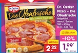 Aktuelle Pizza Angebote bei Netto Marken-Discount in Erfurt Aktuelles Pizza - Die Ofenfrische Angebot bei Netto Marken-Discount in Erfurt ab 1,99 €