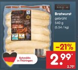 Aktuelles Bratwurst Angebot bei Netto Marken-Discount in Dresden ab 2,99 €