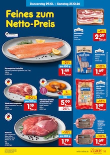 Schweinefleisch im aktuellen Netto Marken-Discount Prospekt (Fürth) Schweinefleisch im Netto Marken-Discount Prospekt "Aktuelle Angebote" mit 67 Seiten (Fürth)