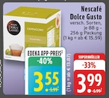 Cappuccino Angebote von Nescafé Dolce Gusto bei EDEKA Lüdenscheid für 3,55 €